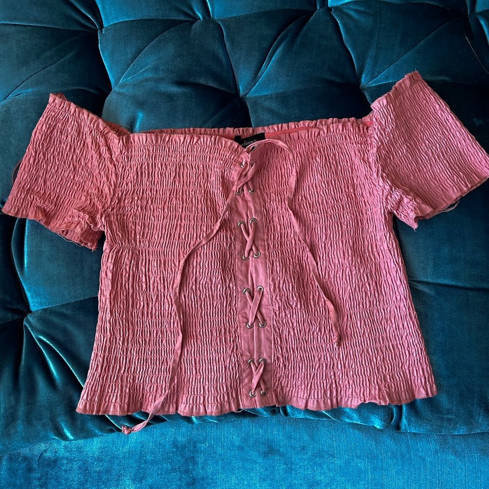 Off the shoulder tops and romper etc